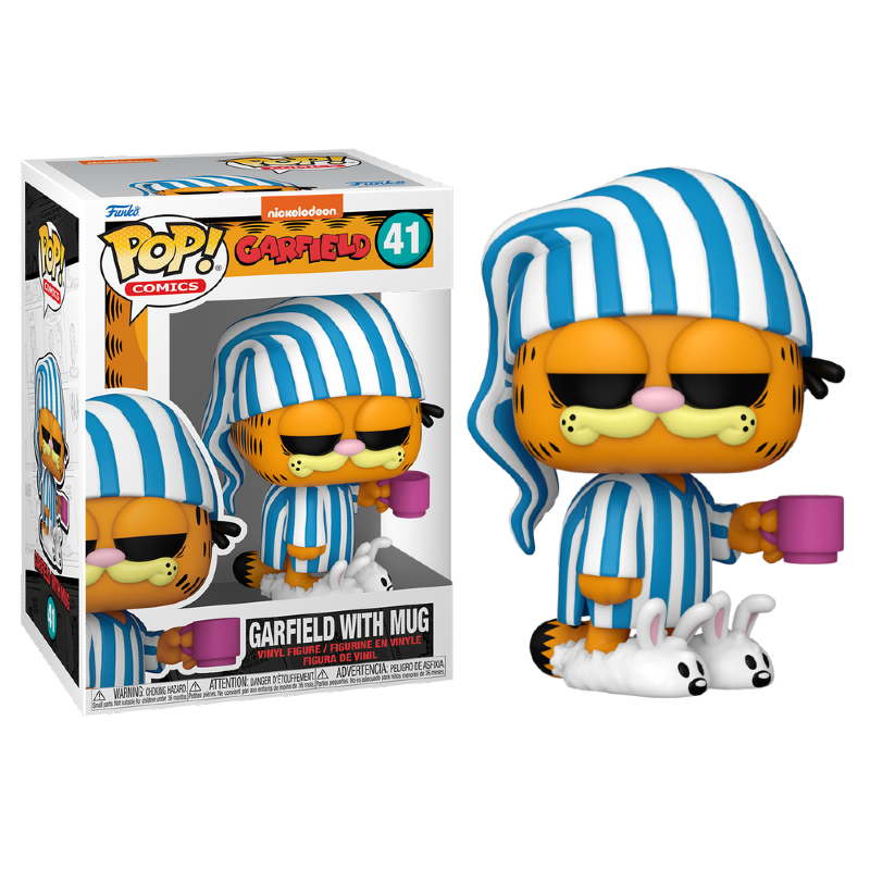 Funko Pop! Comics Nickelodeon Garfield With Mug 41 Original - Moça