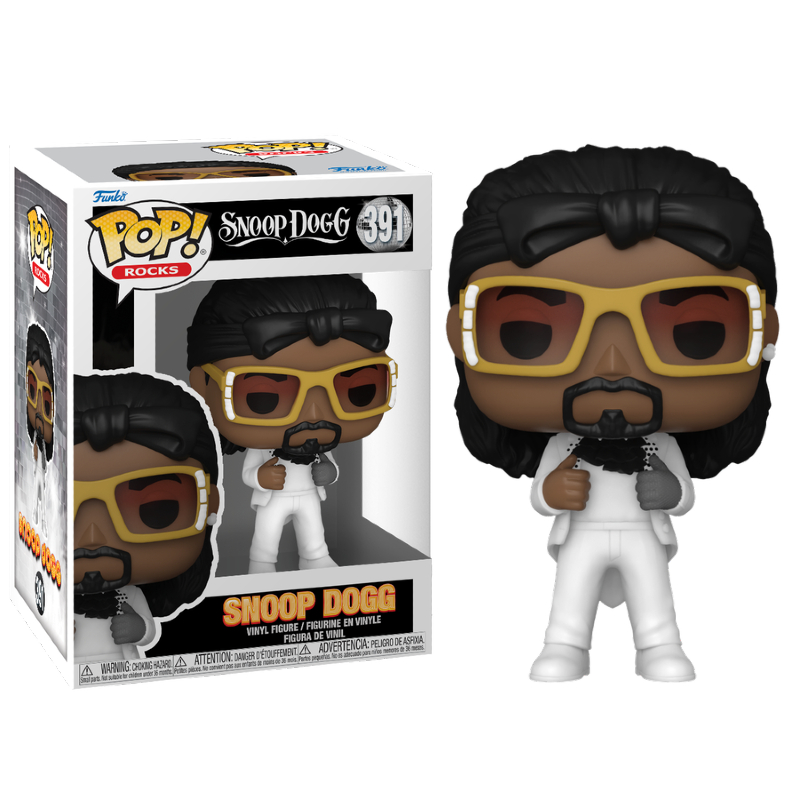Snoop Dogg Funko Pop! フィギュア Funko Pop! Rocks Snoop Dogg 391 Original Colecionavel - Moça do