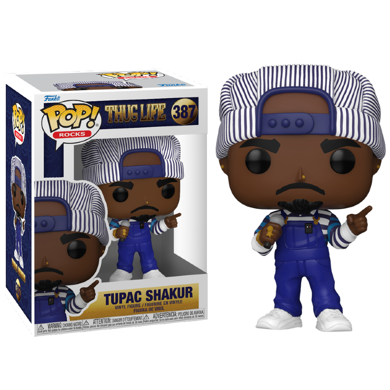 Funko Pop! Rocks Thug Life Tupac Shakur 387 Original Colecionavel