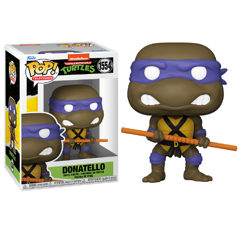 Funko Pop! Television Mutant Ninja Turtles Donatello 1554 Original