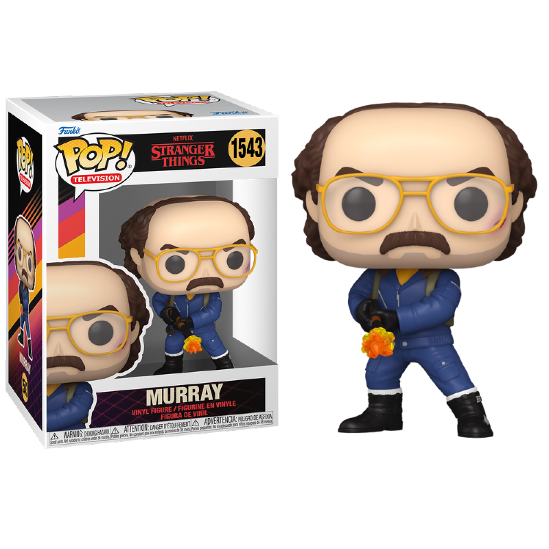 Funko Pop! Television Stranger Things Murray 1543 Original