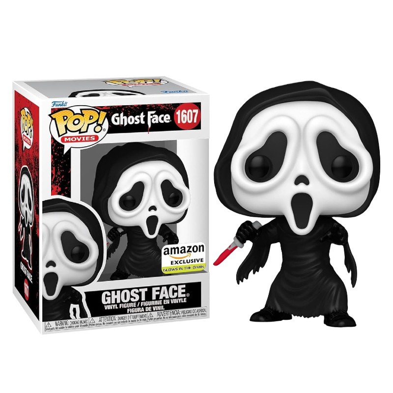 Funko Pop! Filme Terror Panico Ghost Face 1607 Exclusivo Glow