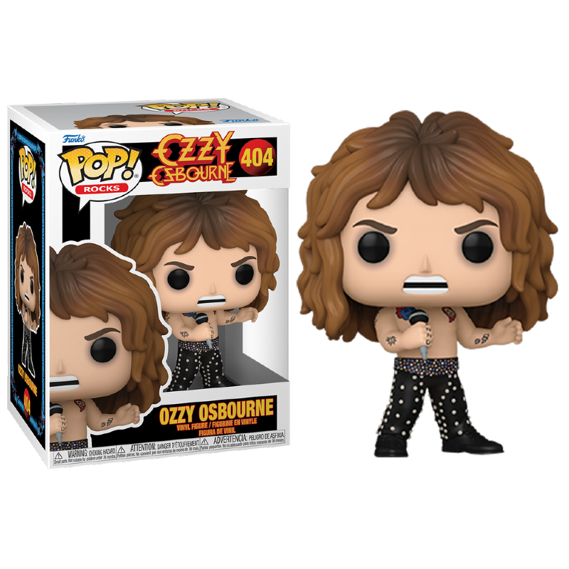 Funko Pop! Rocks Ozzy Osbourne 404 Original Colecionavel - Moça do