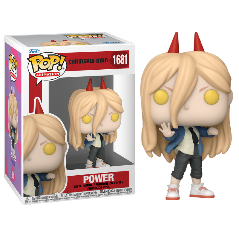 Funko Pop! Animation Chainsaw Man Power 1681 Original Colecionavel