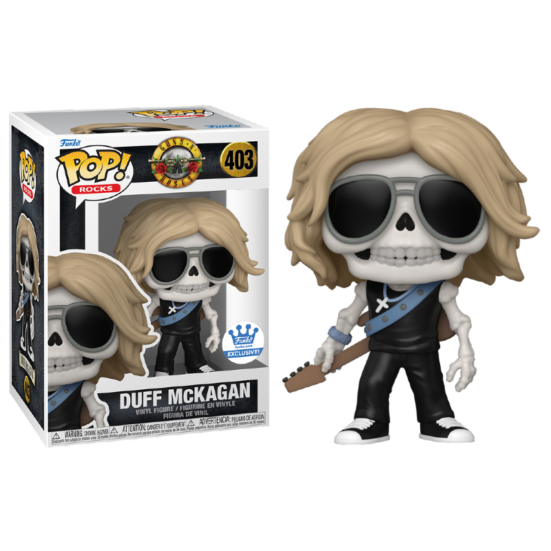 Funko Pop! Rocks Guns N' Roses Duff McKagan 403 Exclusivo