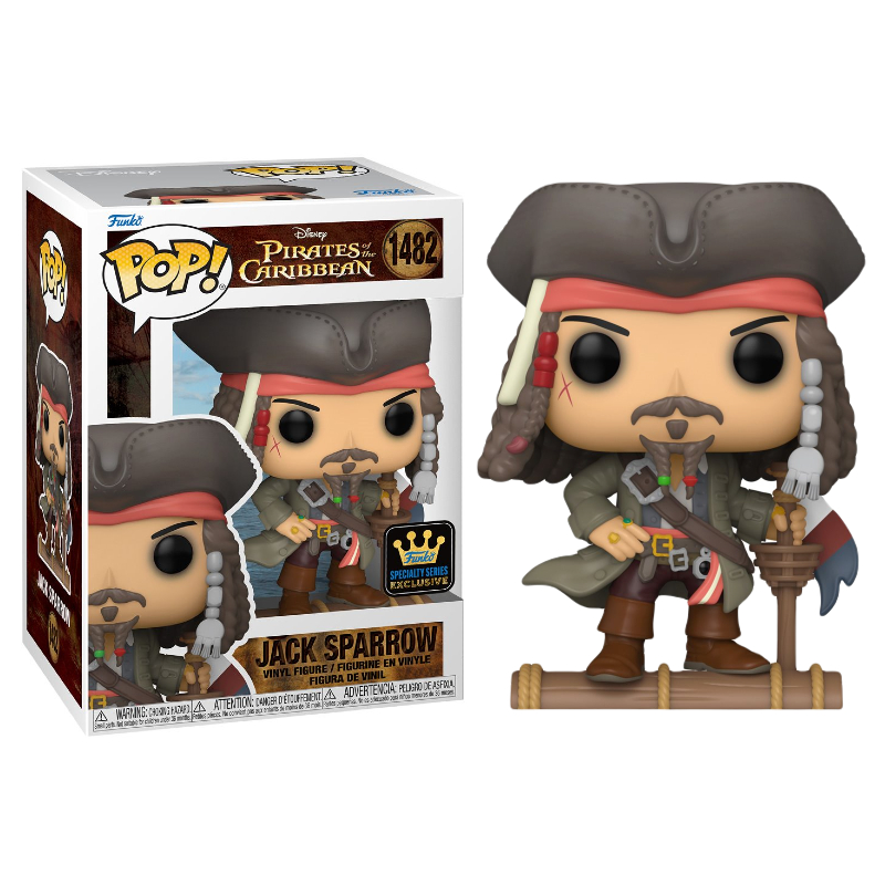 Funko Pop! Disney Piratas Do Caribe Jack Sparrow 1482 Exclusivo