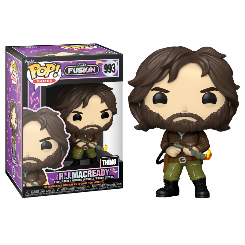 Funko Pop! Games Funko Fusion R.J. MacReady 993 Original - Moça do