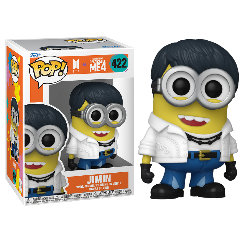 Funko Pop! Filme Minions BTS Jimin 422 Original Colecionavel