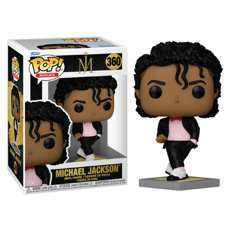 Funko Pop! Rocks Michael Jackson 360 Original Colecionavel - Moça