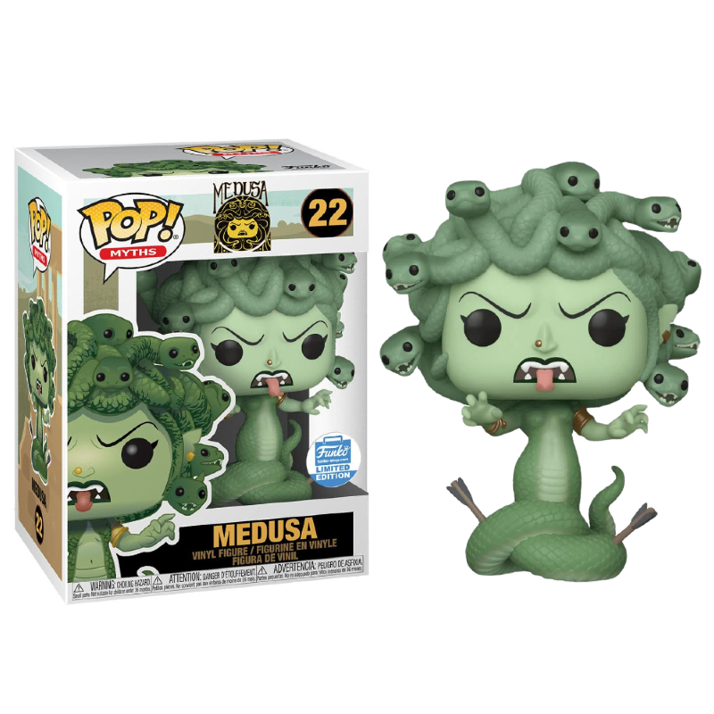 Funko POP 22体セット(バラ売り不可) Funko Pop! Myths Medusa 22 Exclusivo Original Colecionavel - Moça