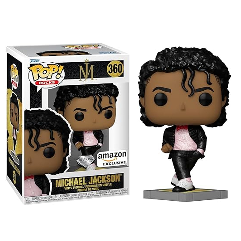 【お得】 Funko Pop! Diamond Exclusivo 360 Jackson Michael Rocks ミュージシャン