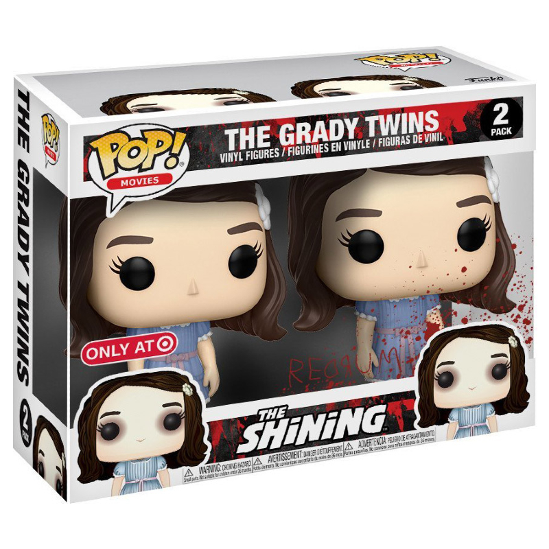 シャイニング Pop 【CHASE限定】Funko 双子 10cm Pop Exclu Twins Grady 2-Pack - Shining Figurine - Funko グレイディ姉妹 SF・ファンタジー・ホラー