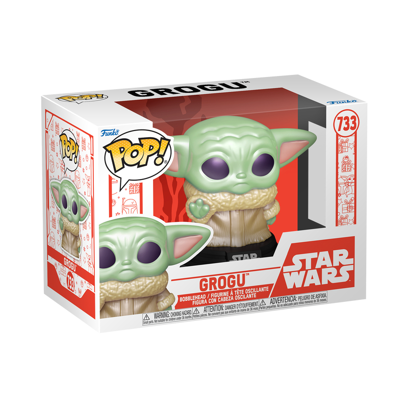 Funko Pop! Television Star Wars Natal Baby Yoda Grogu 733 Original
