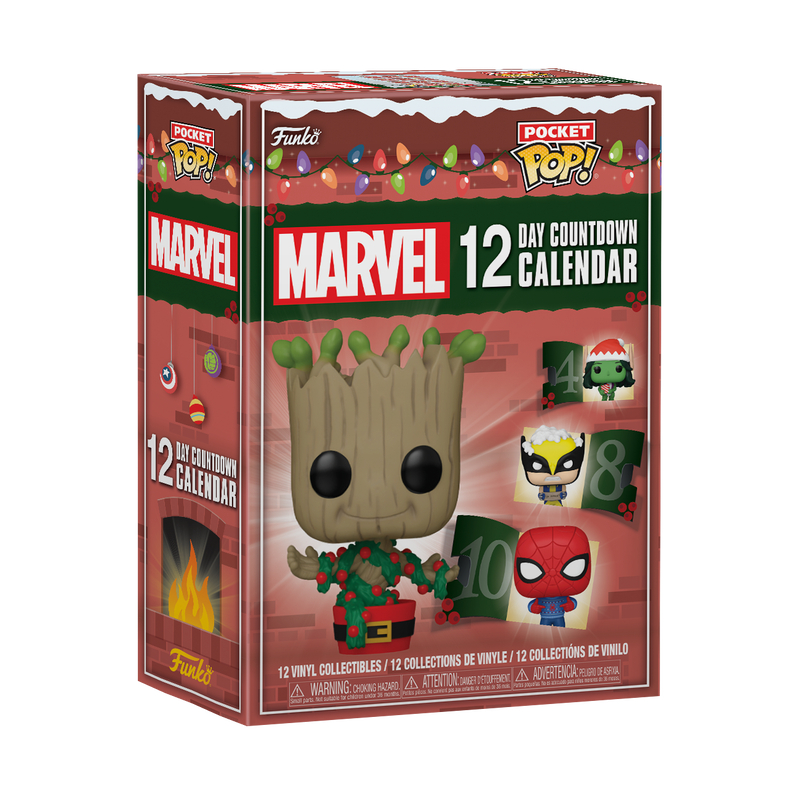Funko Pop! Advent Calendar Marvel 12 Pack Original Moça do Pop