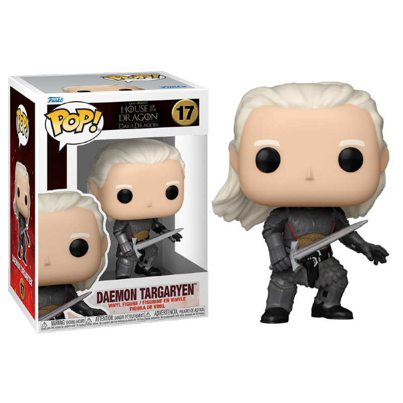 Funko Pop! Television House Of The Dragon / A Casa do Dragão Daemon Targaryen 17