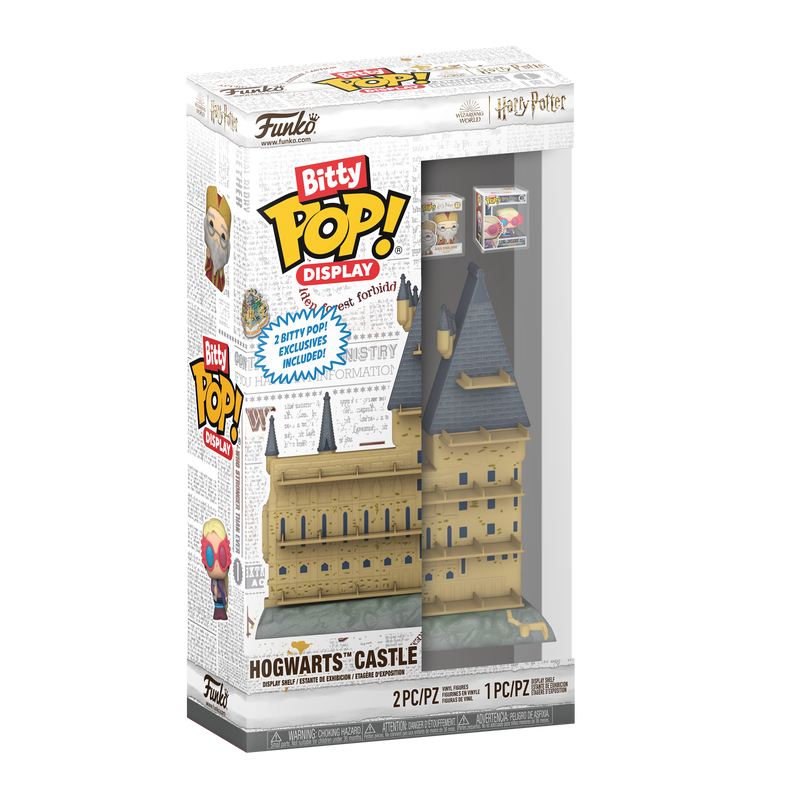Funko Bitty Pop! Harry Potter Hogwarts Castle Display + 2 Bitty Pop