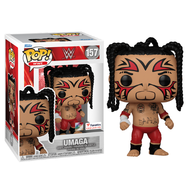 Funko Pop! WWE Umaga 157 Exclusivo Original - Moça do Pop - Funko