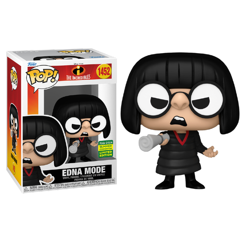 Funko Pop! Filme Os Incriveis Edna Mode 1452 Exclusivo Original