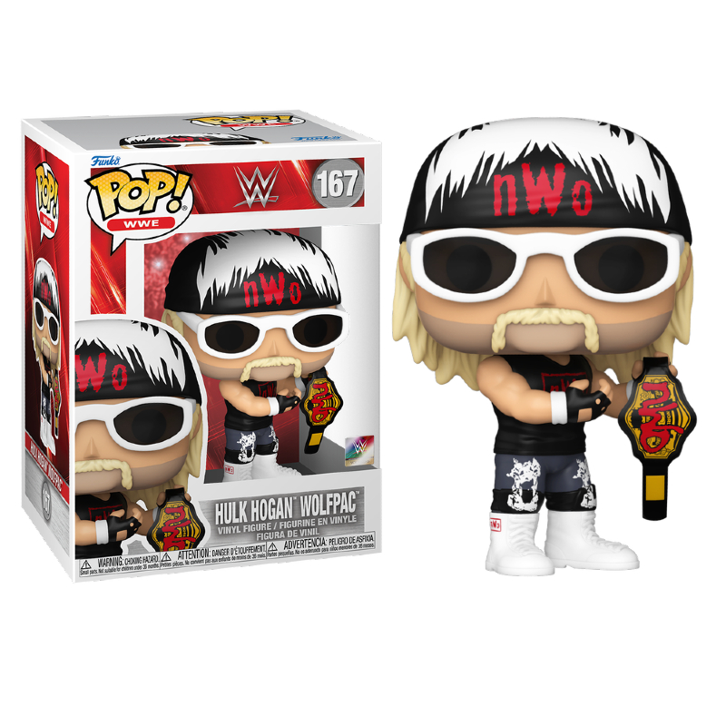 その他 Funko Pop! WWE Hulk Hogan Funko Pop! WWE Hulk Hogan Wolfpac 167 Exclusivo Original