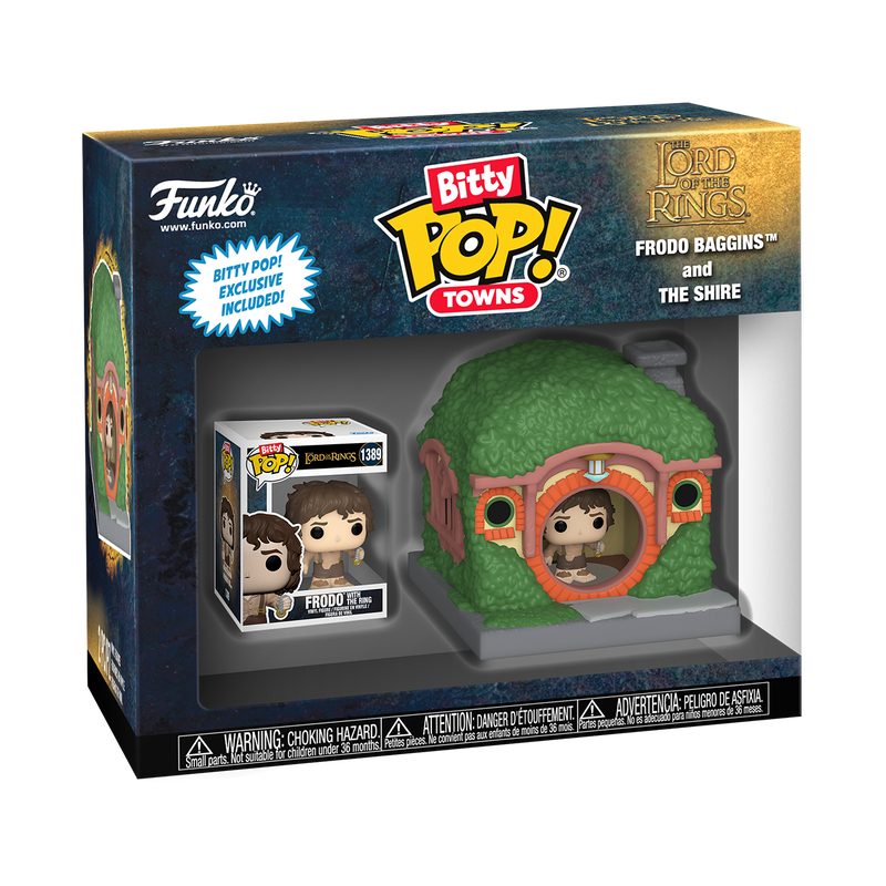 Funko Bitty Pop! O Senhor Dos Aneis Frodo Baggins And The Shire