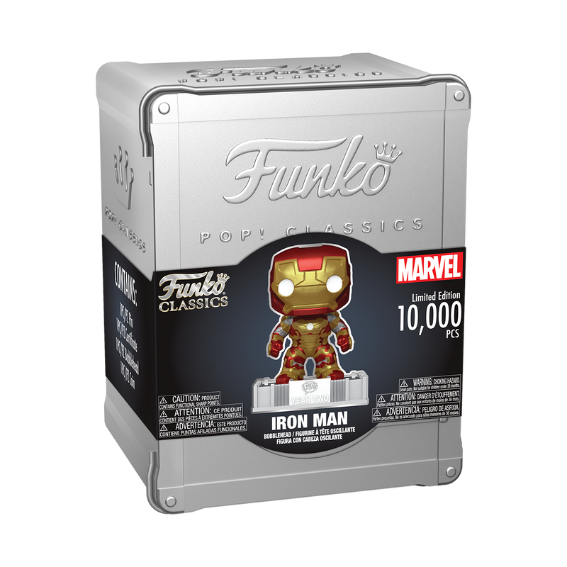 FUNKO POP #11 IRON MAN アイアンマン Funko Pop! Marvel Classics - Iron Man 11C - Loja TSC