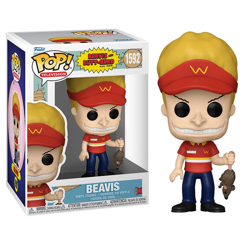 Funko Pop! Television Beavis And Butt-Head Beavis 1592 Original