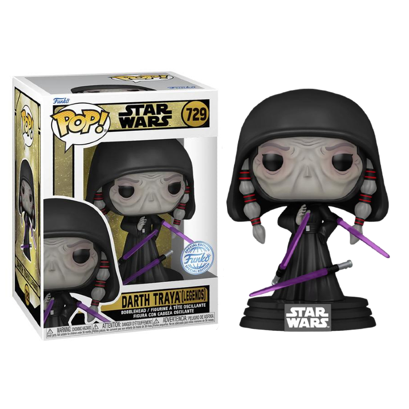 Funko Pop! Television Star Wars Darth Traya Legends 729 Exclusivo