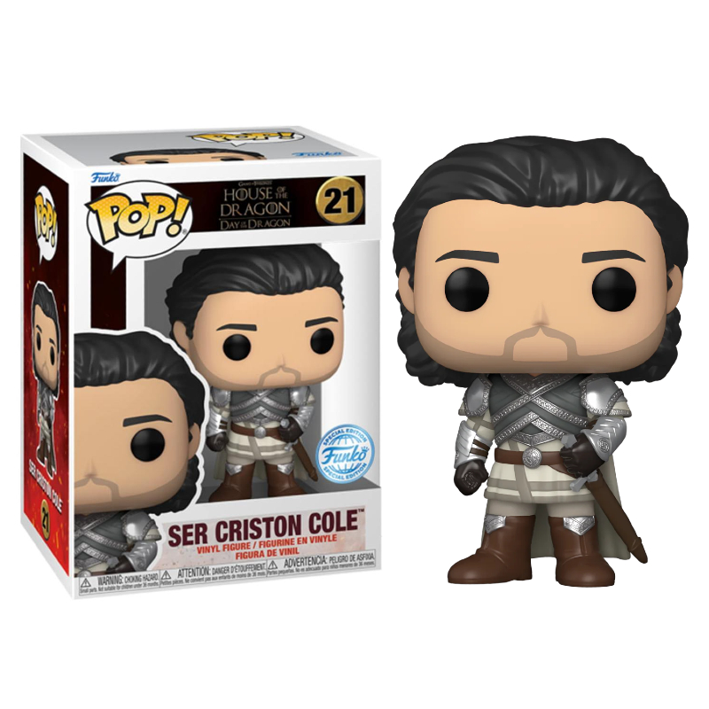 Funko Pop! Television House Of The Dragon / A Casa do Dragão Ser Criston Cole 21 Exclusivo