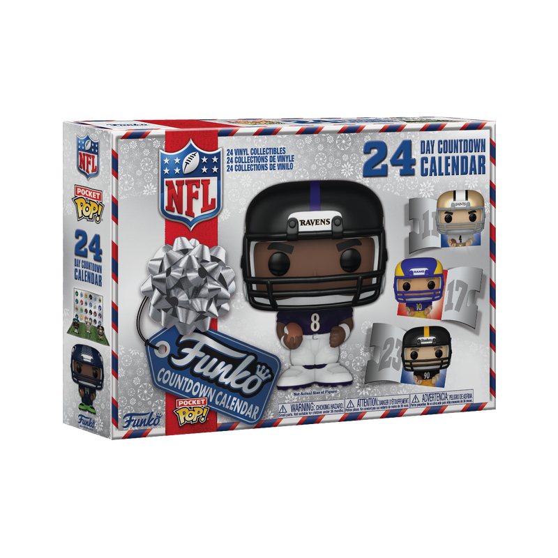 Funko Pop! Calendario Advento Especial Natal NFL Football 24 Pcs