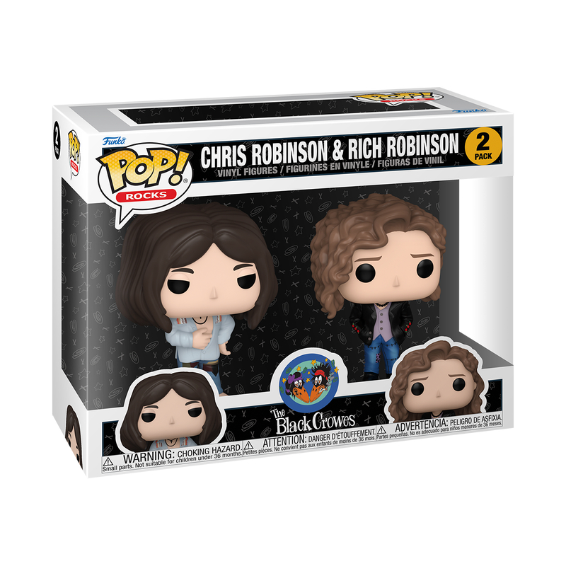Funko Pop! The Black Crowes Chris Robinson & Rich Robinson 2 Pack