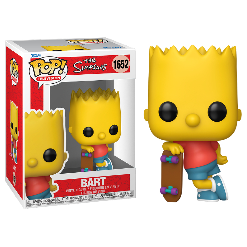 Funko Pop! Television The Simpsons Bart 1652 Original Colecionavel