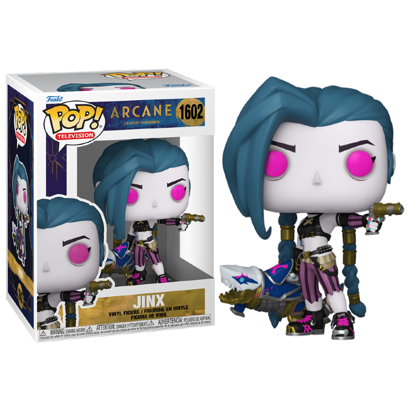 Funko Pop! Television Arcane League Of Legends Jinx 1602 Original