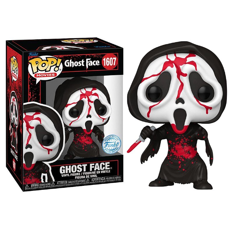 Funko Pop! Filme Terror Panico Ghost Face 1607 Exclusivo Original