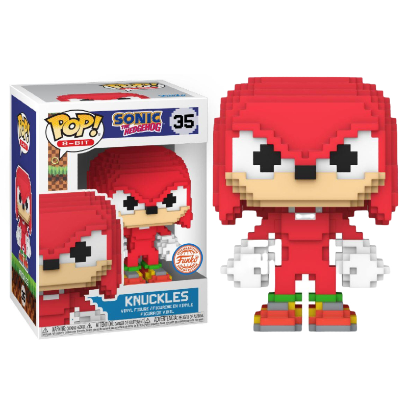 Funko Pop! Games Sonic The Hedgehog Knuckles 35 Exclusivo Original