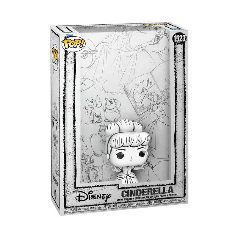 Funko Pop! Album Sketched / Desenho Feito A Mão Disney Cinderella 1523