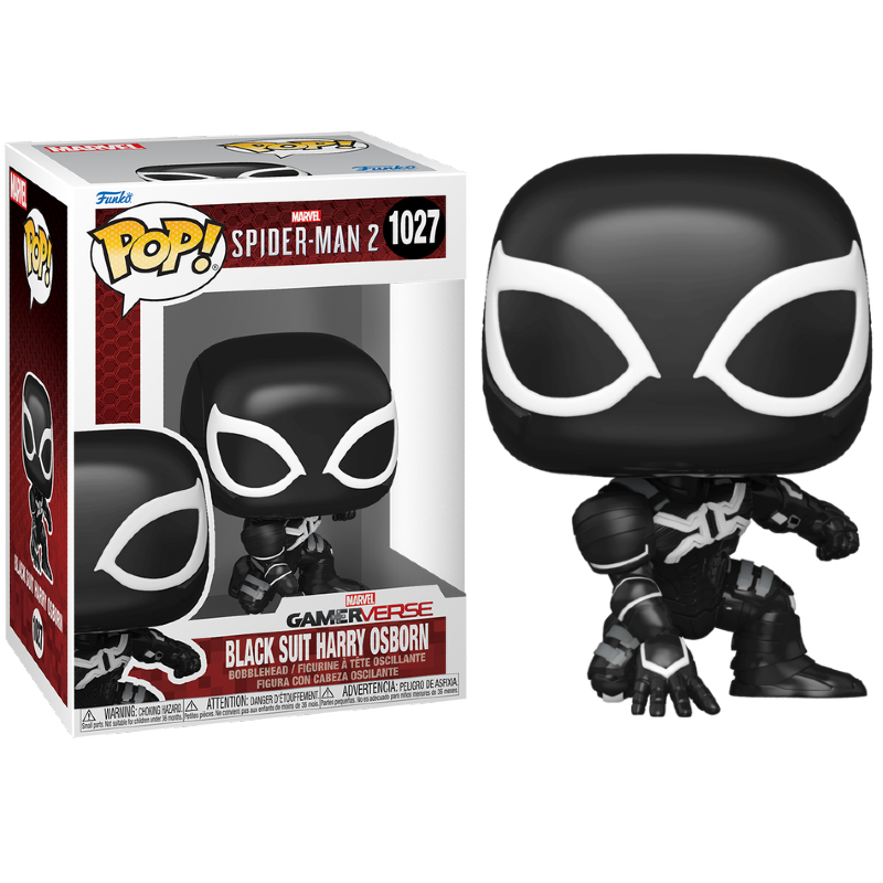 Funko Pop! Marvel Spider-Man 2 Black Suit Harry Osborn 1027 - Moça