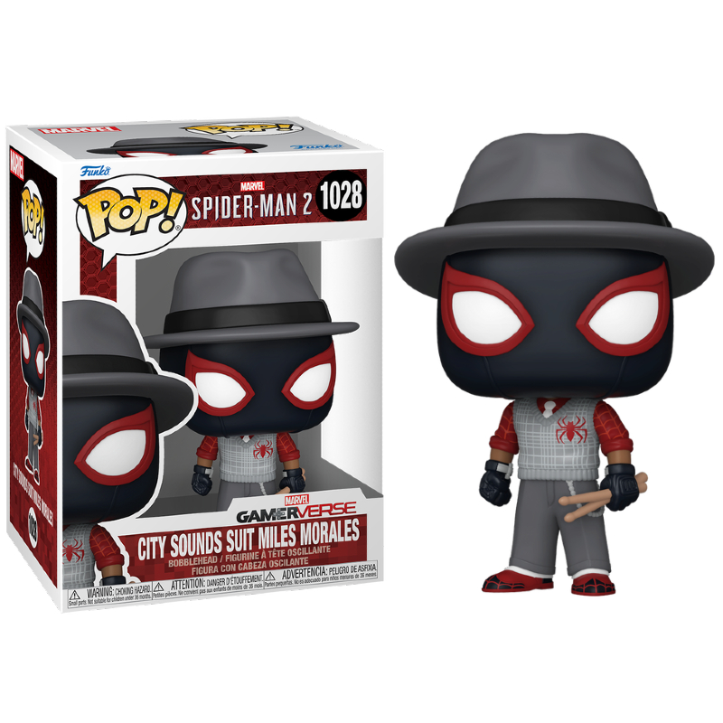 Funko Pop! Marvel Spider-Man 2 City Sounds Suit Miles Morales 1028