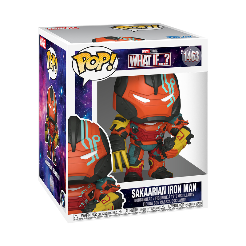 Funko Pop! Marvel What If…? Sakaarian Iron Man 1463 Original