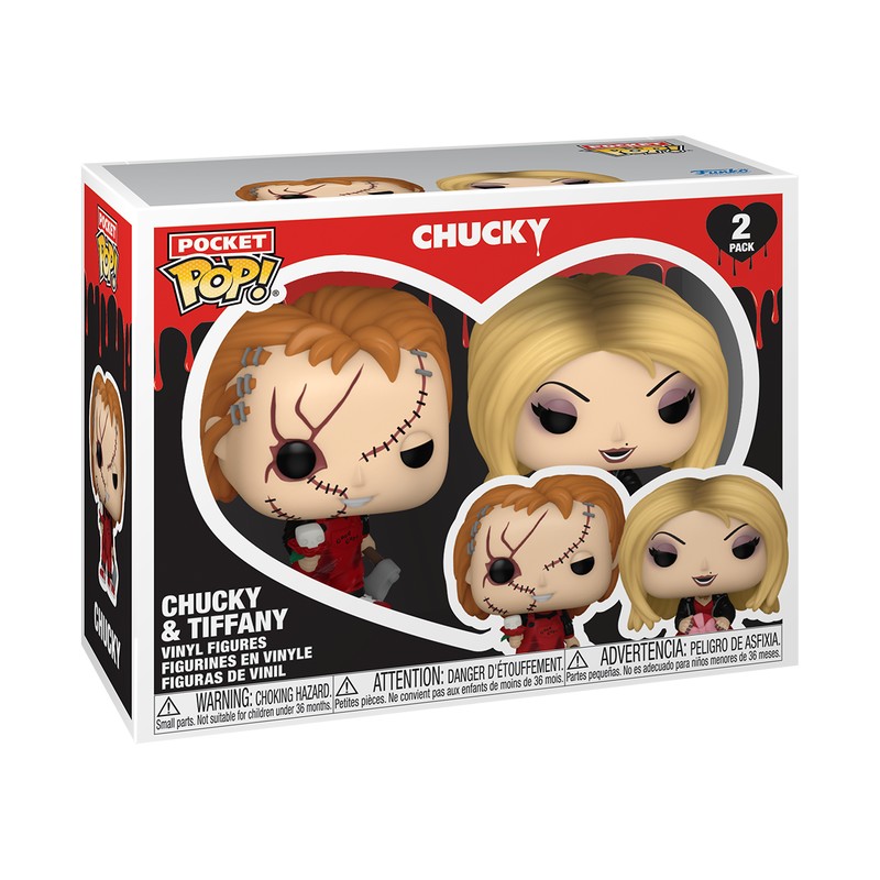 Funko Pop! Pocket Terror A Noiva do Chucky & Tiffany 2 Pack