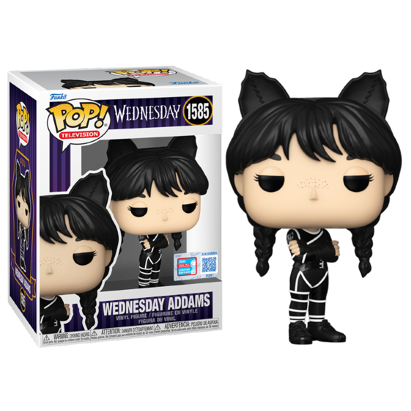 Funko Pop! Television Wandinha Wednesday Addams 1585 Exclusivo