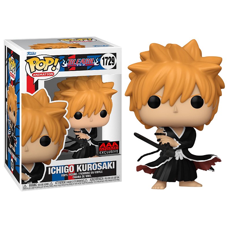 Funko Pop! Animation Bleach Ichigo Kurosaki 1729 Exclusivo