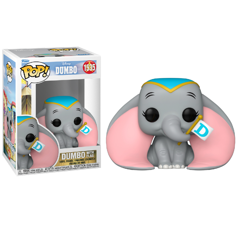 Funko Pop! Animation Disney Dumbo With Flag 1535 Original - Moça