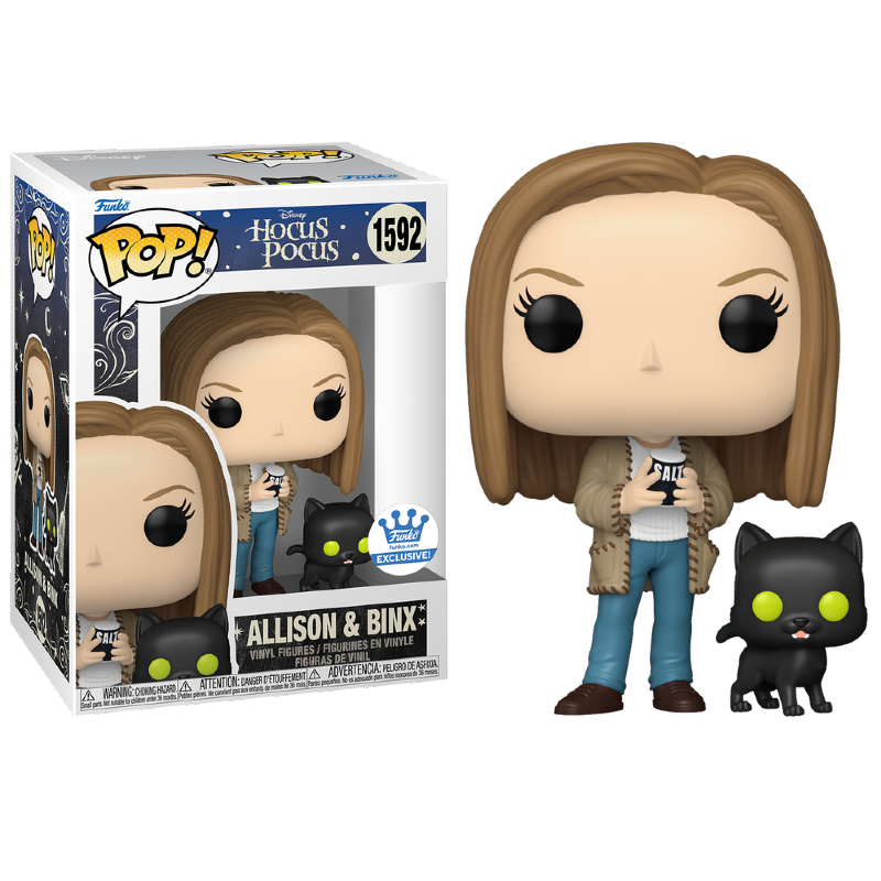 Funko Pop! Filme Abracadabra Hocus Pocus Allison & Binx 1592
