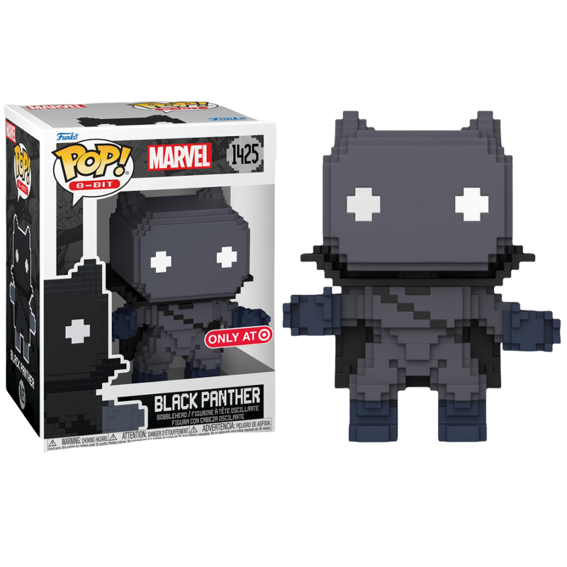 Funko Pop! 8-Bit Marvel Black Panther 1425 Exclusivo Original