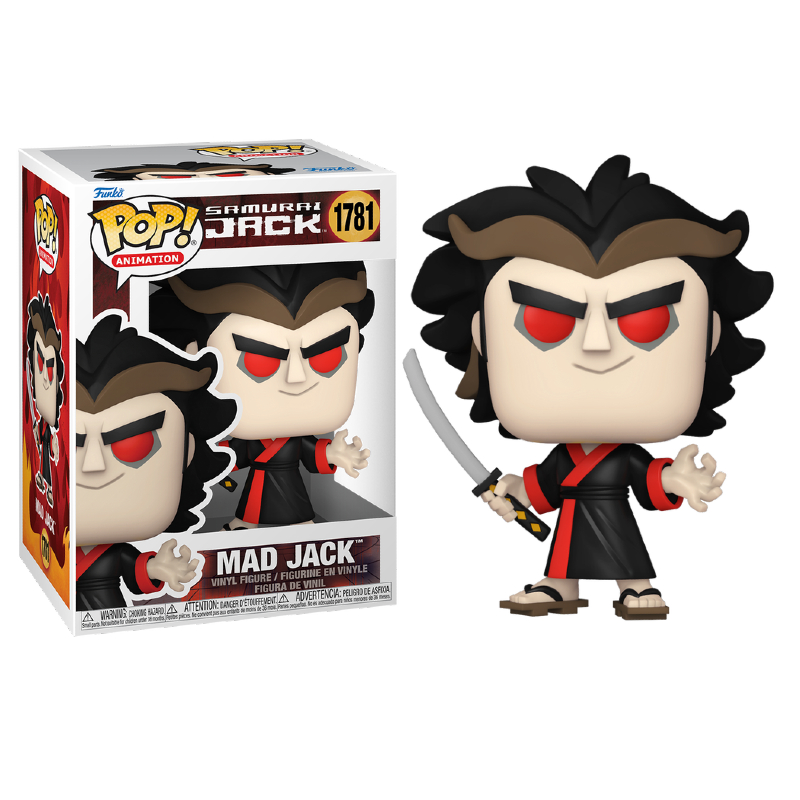 Funko Pop! Animation Samurai Jack Mad Jack 1781 - Moça do Pop