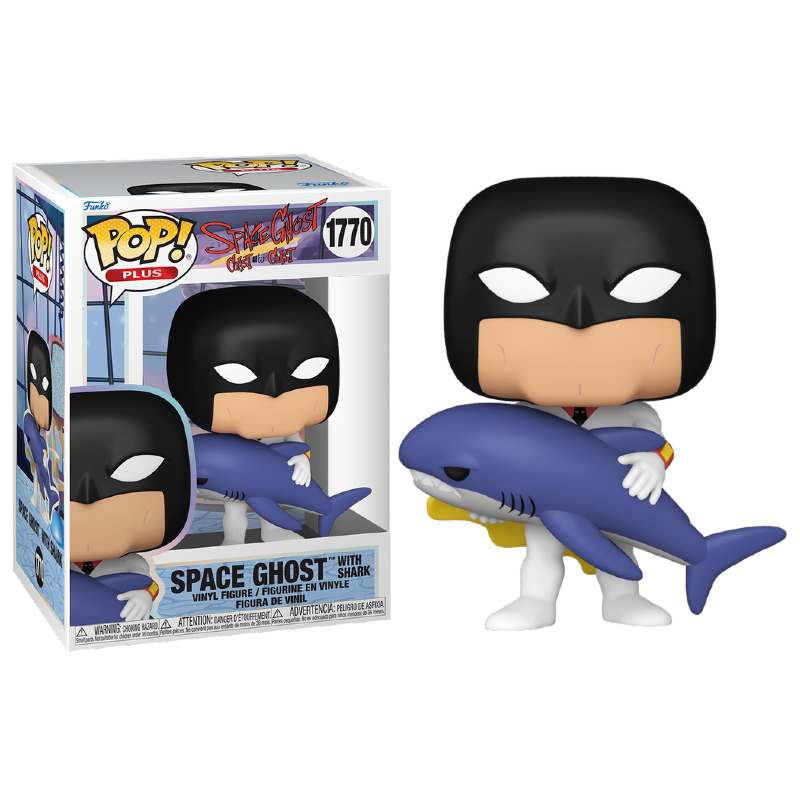 Funko Pop Plus Space Ghost With Shark 1770 Original Colecionavel Moca do Pop Funko Pop e aqui