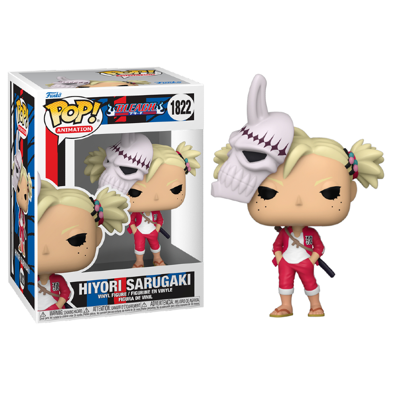 Funko POP 18+α体セット(バラ売り不可):プロテクター付き Funko Pop! Animation Bleach Hiyori Sarugaki 1822 Original - Moça
