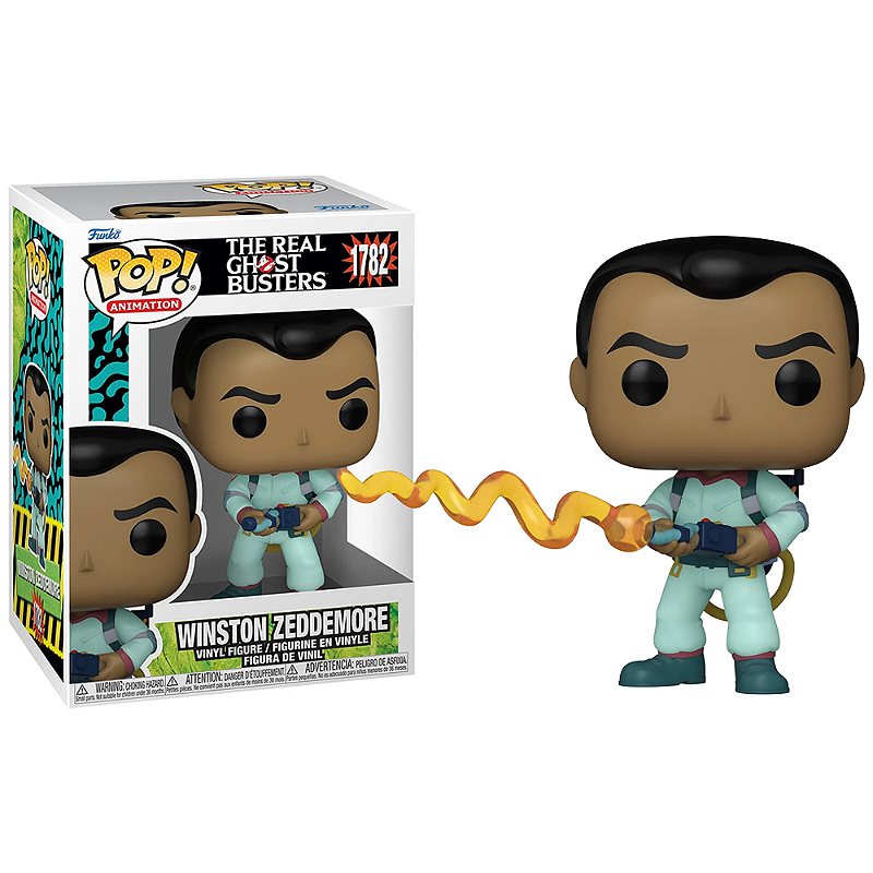 Funko Pop! Animation The Real Ghostbusters Winston Zeddemore 1782