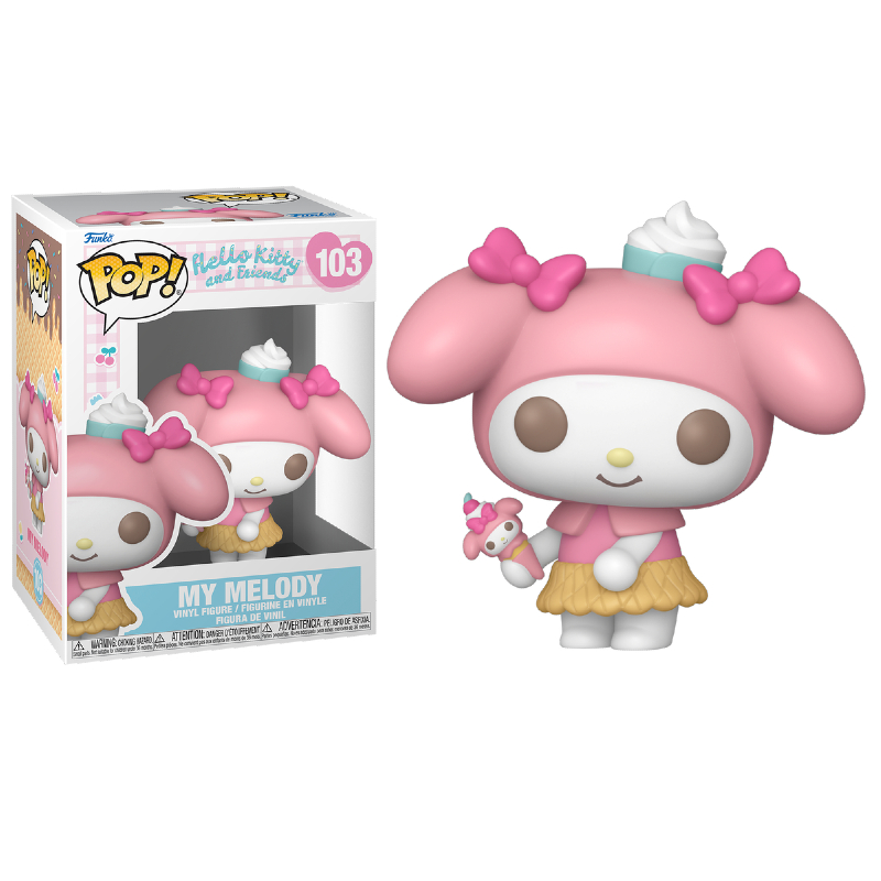 Funko Pop! Sanrio Hello Kitty My Melody 103 Original Colecionavel