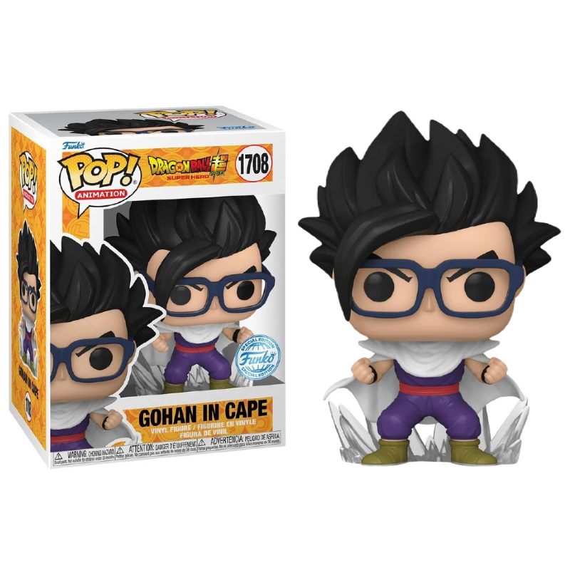Funko Pop! Animation Dragon Ball Gohan In Cape 1708 Exclusivo